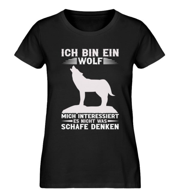 Ich bin ein Wolf mich interessieren Schafe nicht  - Damen Premium Bio Shirt Angebot