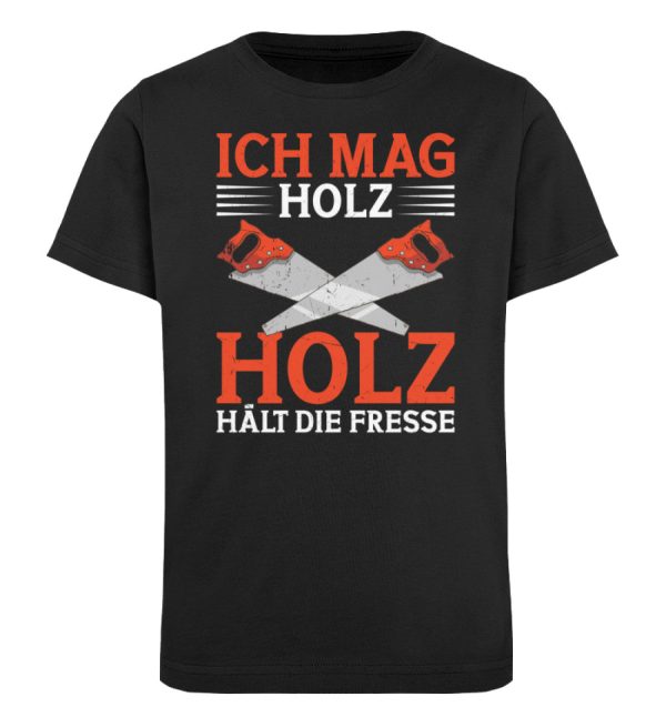 Ich mag Holz  - Kinder Bio Shirt Mode