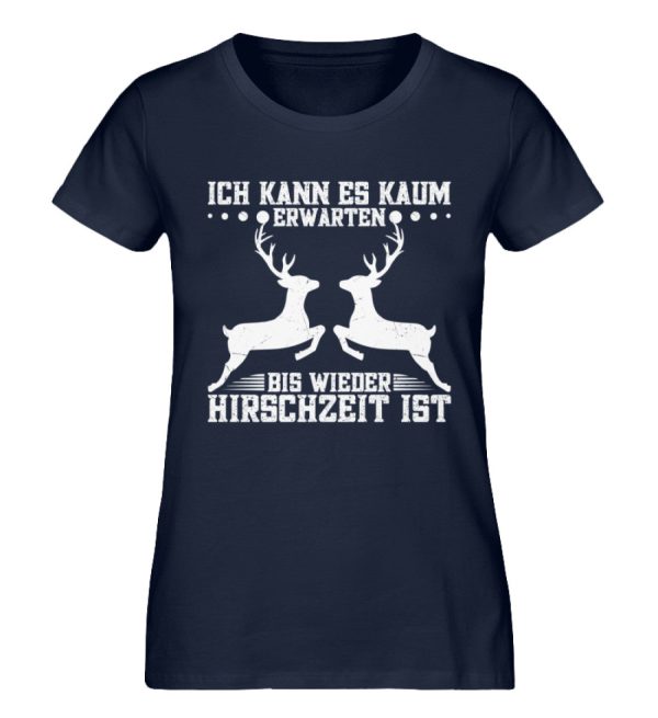 Ich kann kaum die Hirschzeit erwarten  - Damen Premium Bio Shirt Verkauf – Bild 2