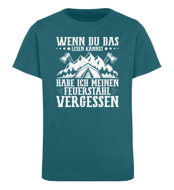 Ich habe meinen Feuerstahl vergessen  - Kinder Bio Shirt Im Angebot – Bild 3