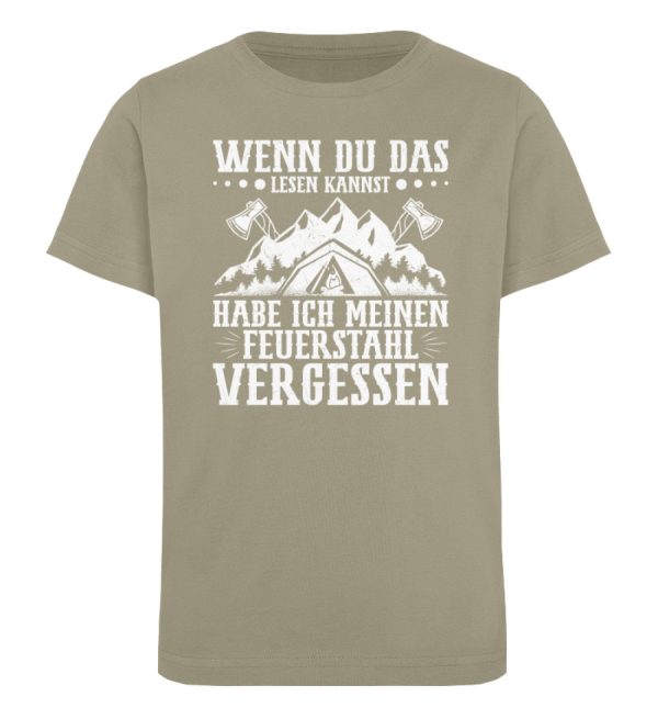 Ich habe meinen Feuerstahl vergessen  - Kinder Bio Shirt Im Angebot – Bild 5
