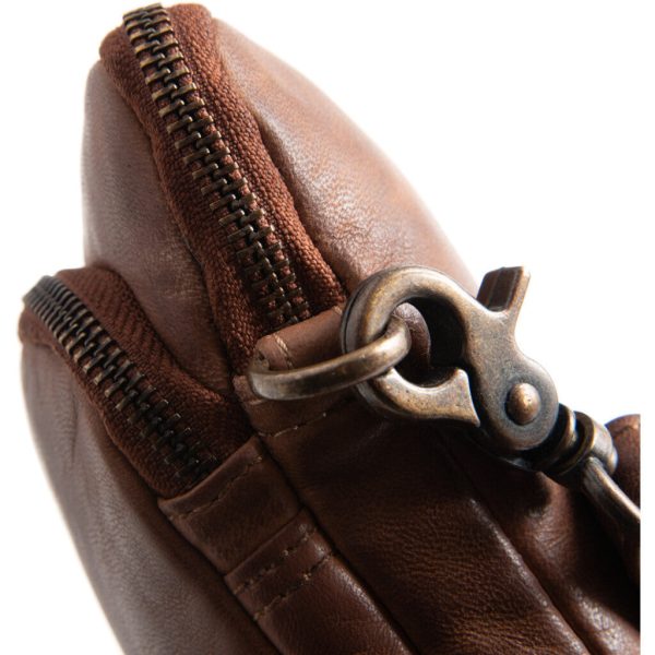 Mobile bag in soft vintage look leather   14262 - Chestnut Jetzt online – Bild 5