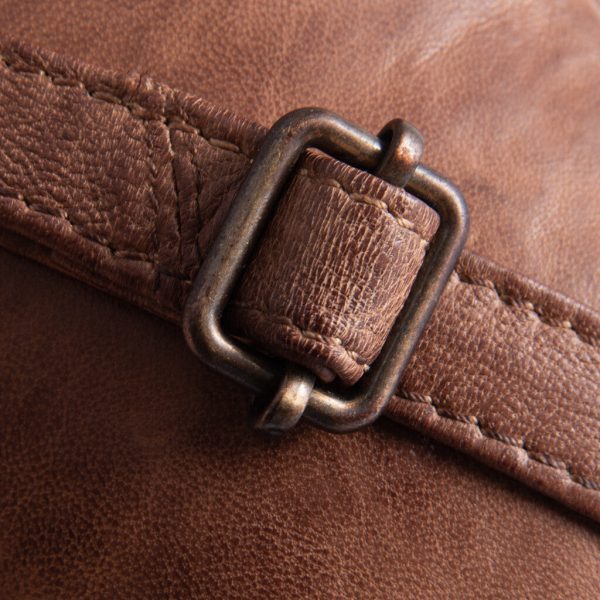 Mobile bag in soft vintage look leather   14262 - Chestnut Jetzt online – Bild 3