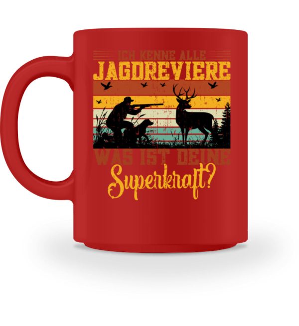 Ich kenne alle Jagdreviere  - Tasse Mode – Bild 3
